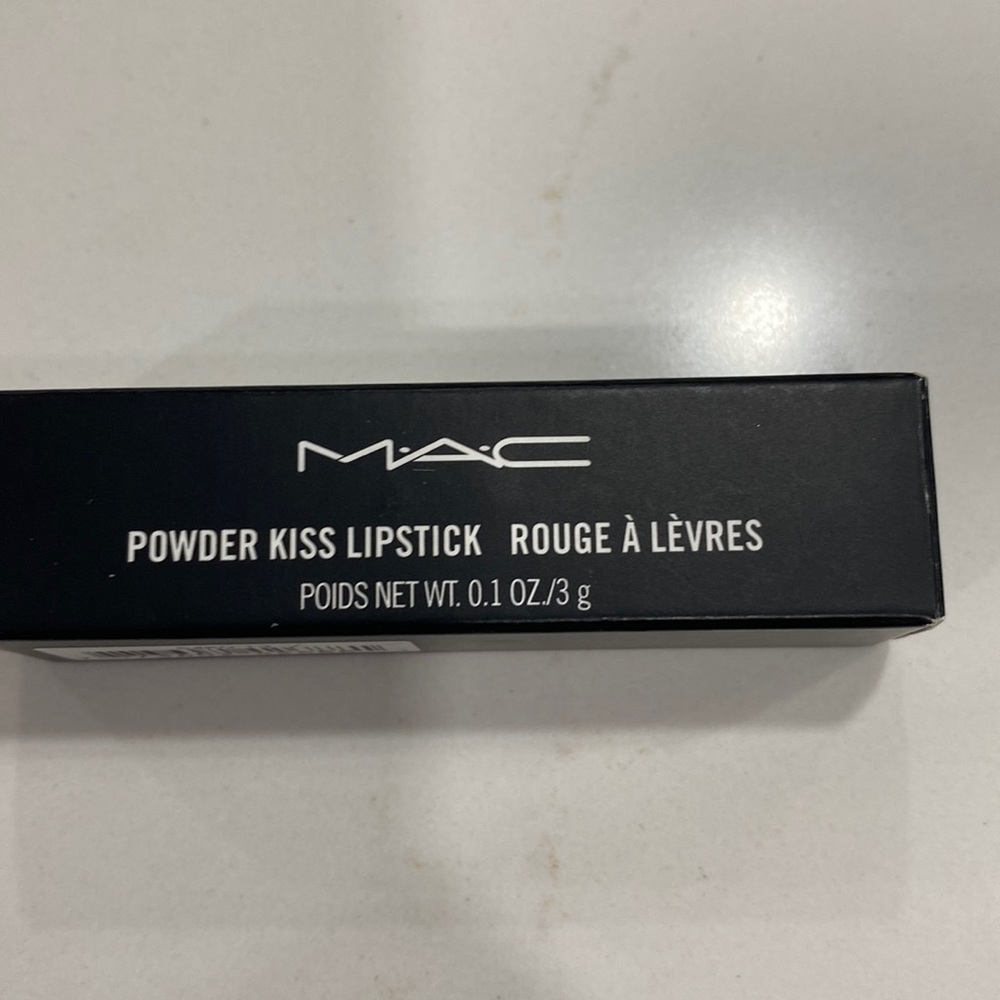 MAC powder kiss lipstick